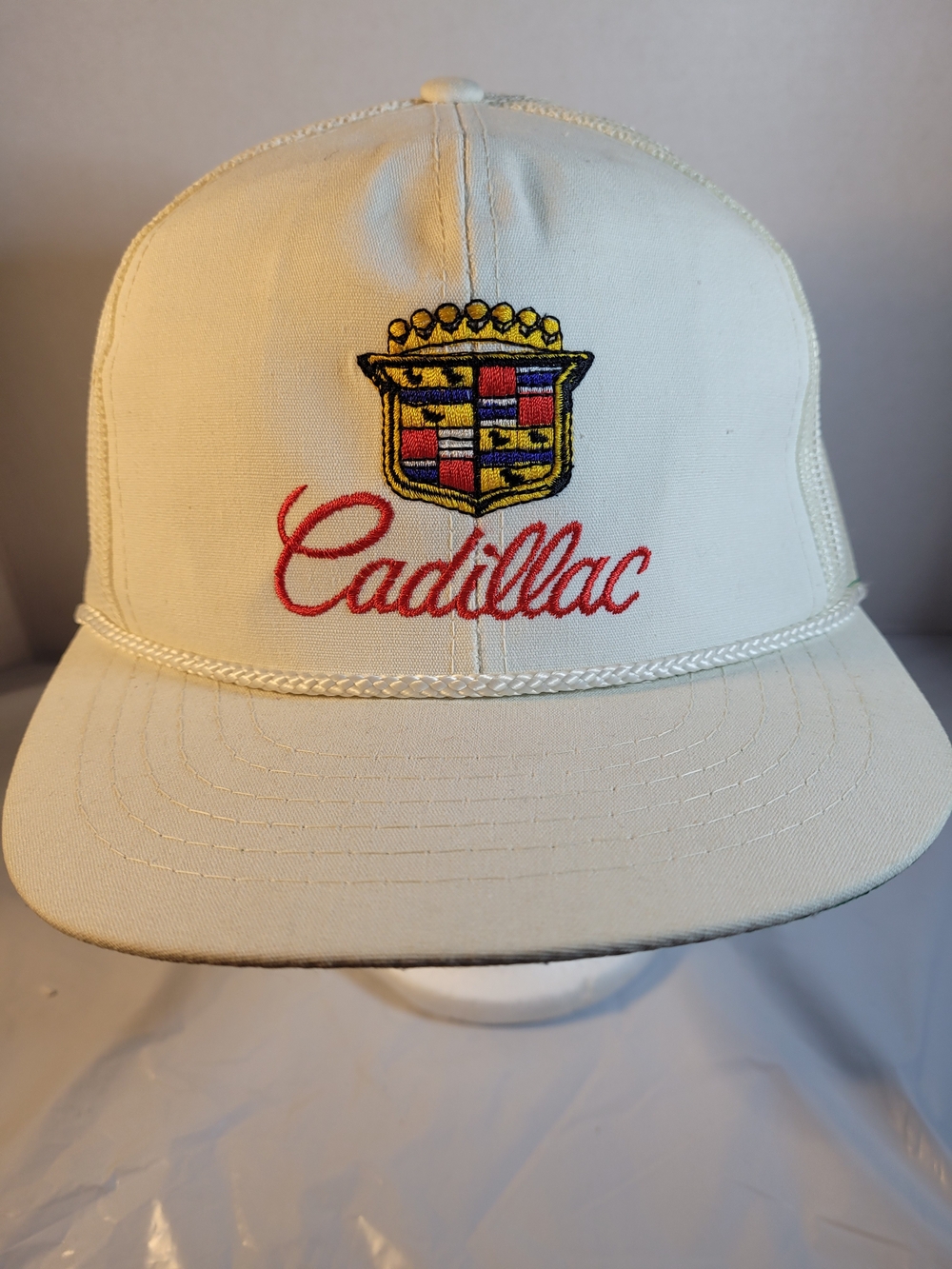 Vintage Cadillac Logo Snapback Baseball Hat